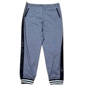 KARL LAGERFELD PARIS MEN'S SOFT HOUNDSTOOTH JOGGERS SIZE 16